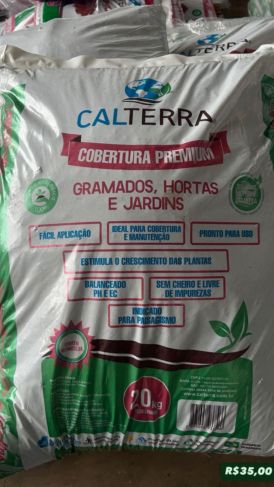 Substrato Cobertura Premium · 20 kg